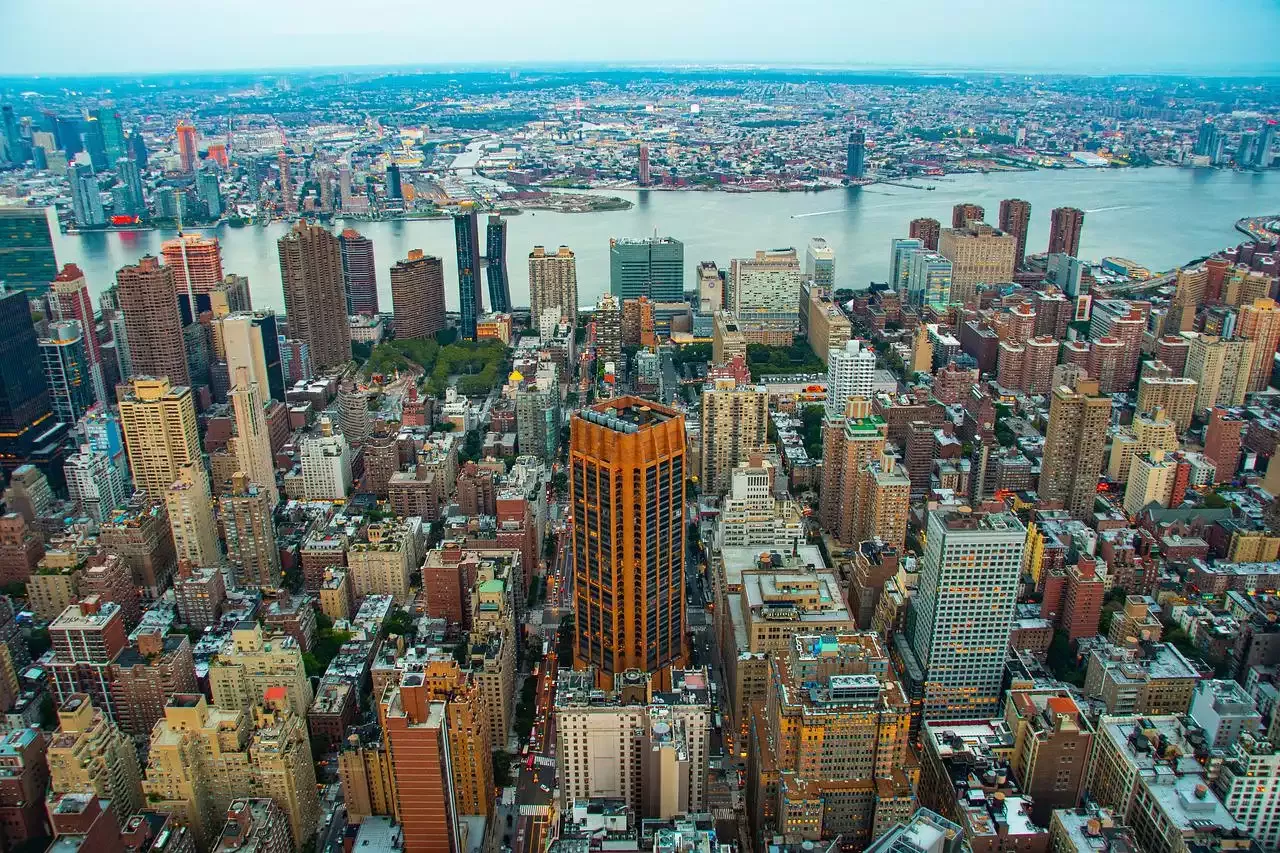 The Empire State Building in New York - United States