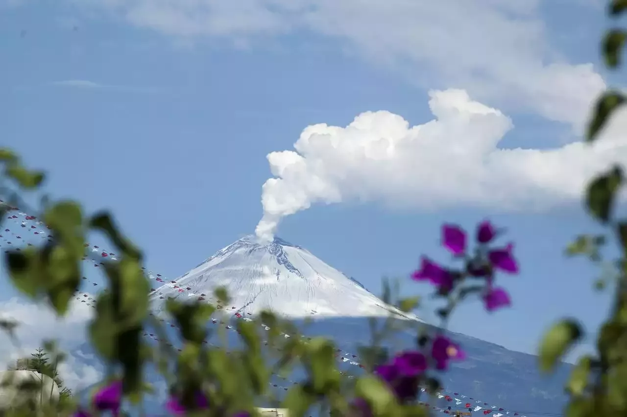 Paricutin Volcano in Michoacan, Mexico