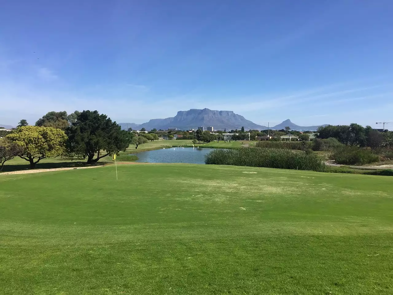 Golfe no famoso Augusta