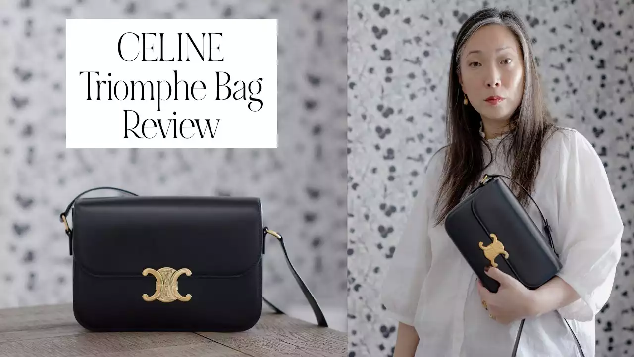 The Triumphant Appeal of Celine's Triomphe Bag: A Must-Have Accessory for the Modern Fashionista