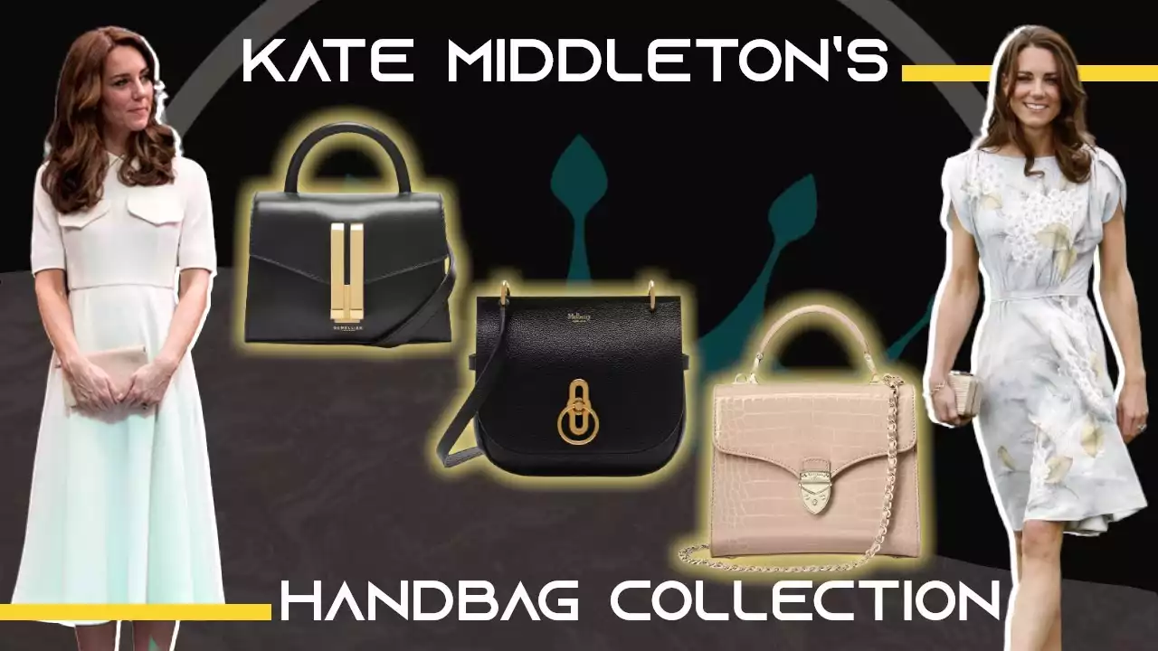 Kate Middleton's Exquisite Collection of Mulberry Favorites and Designer Clutches