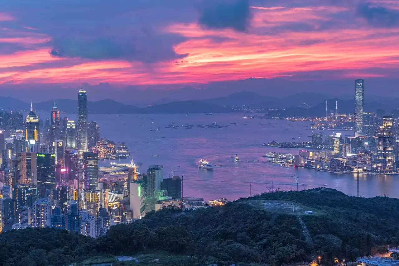 Die Hongkonger Börse
